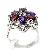 Factory For Sterling Silver Natural Mix Gem Ring, Citrine Ring, Smoky Quartz Bracelet, Sapphire Pend
