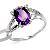 Manufactory For Sterling Silver Natural Amethyst Ring, Moonstone / Olivine Ring, Sapphire Earring