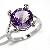 Sell Sterling Silver Natural Amethyst Ring, Earring, Garnet Pendant, Olivine Ring, Gemstone Jewelry