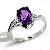 Sell Sterling Silver Natural Amethyst Ring, Garnet Bracelet, Olivine Pendant, Prehnite Ring, Earring