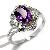 Sell Sterling Silver Natural Amethyst Ring, Silver Jewelry, Earring, Citrine / Olivine Pendant, Brac