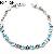 Sell Sterling Silver Natural Blue Topaz Bracelet, Olivine Ring, Prehnite Pendant, Garnet Bracelet