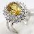 Sell Sterling Silver Natural Citrine Ring, Gemstone Jewelry, Silver Jewelry, Tourmaline Pendant