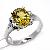 Sell Sterling Silver Natural Citrine Ring, Olivine Pendant, Fashion Cz Jewelry, Silver Jewelry