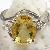 Sell Sterling Silver Natural Citrine Ring, Prehnite Pendant, Silver Jewelry, Garnet Bracelet, Earrin
