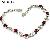 Sell Sterling Silver Natural Garnet Bracelet, Olivine Pendant, Rainbow Stone Pendant, Amethyst Earri