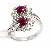 Sell Sterling Silver Natural Ruby Ring, Amethyst Ring, Prehnite Pendant, Garnet Bracelet, Earring