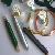 Lacquered Wire, Green Painted Wire