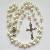Communication Rosary Glass Pearl Beads