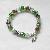 Crysstal Rondelle Bracelet With Rhinestones