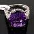 Factory For Sterling Silver Natural Amethyst Ring, Olivine / Sapphire Pendant, Earring, Citrine Brac