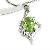 Factory For Sterling Silver Natural Olivine Pendant, Sapphire Earring, Silver Jewelry, 18k Gold Jewe
