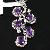Sell Sterling Silver Natural Amethyst Pendant, Blue Topaz Ring, Moonstone Earring, Bracelet, Ring