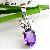 Sell Sterling Silver Natural Amethyst Pendant, Olivine Ring, Citrine Earring, Beacelet, Silver Jewel