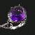 Sell Sterling Silver Natural Amethyst Ring, Jadeite Ring, Amethyst Earring, Citrine Necklace, Beacel