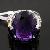 Sell Sterling Silver Natural Amethyst Ring, Olivine / Amethyst Earring, Sapphire Necklace, Ruby Beac