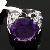 Sell Sterling Silver Natural Amethyst Ring, Olivine Ring, Sapphire Necklace, Moonstone Beacelet