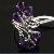 Sell Sterling Silver Natural Amethyst Ring, Sapphire Beacelet, Citrine Pendant, Olivine Ring, Earrin