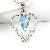 Sell Sterling Silver Natural Blue Topaz Pendant, Olivine Bracelet, Prehnite Earring, Garnet Ring