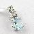 Sell Sterling Silver Natural Blue Topaz Pendant, Sapphire Rring, Olivine Ring, Earring, Silver Jewel