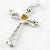 Sell Sterling Silver Natural Citrine Pendant, Silver Jewelry, Ruby Earring, Blue Topaz Pendant, Ring