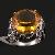 Sell Sterling Silver Natural Citrine Ring, Moonstone Pendant, Olivine Bracelet, Prehnite Earring