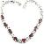 Sell Sterling Silver Natural Garnet Bracelet, Moonstone Pendant, Tourmaline Earring, Olivine Ring