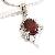 Sell Sterling Silver Natural Garnet Pendant, Olivine, Sapphire, Ruby, Citrine, Amethyst Are Availabl