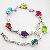 Sell Sterling Silver Natural Mix Gem Bracelet, Amethyst Earring, Sapphire Necklace, Ruby Beacelet