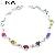 Sell Sterling Silver Natural Mix Gem Bracelet, Citrine Pendant, Tourmaline Earring, Olivine Ring