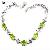 Sell Sterling Silver Natural Olivine Bracelet, Olivine Ring, Citrine / Amethyst Earring, Ruby Neckla