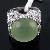 Sell Sterling Silver Natural Prehnite Ring, Blue Topaz Beacelet, Garnet Pendant, Tourmaline Earring