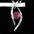 Sell Sterling Silver Natural Ruby Pendant, Blue Topaz Ring, Moonstone Bracelet, Ring, Ruby Earring