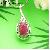 Sell Sterling Silver Natural Ruby Pendant, Blue Topaz Ring, Moonstone Earring, Bracelet, Citrine Rin