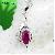 Sell Sterling Silver Natural Ruby Pendant, Sapphire Earring, Citrine / Tourmaline Ring, Citrine Brac