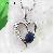 Sell Sterling Silver Natural Sapphire Pendant, Sapphire Earring, Citrine / Tourmaline Ring, Pendant