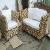 Bari Sofa Set Arm Chair, Coffee Table Banana Leaf Woven Rattan Furniture