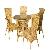 Ukraine Rattan Dining Set Woven Furniture