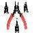 Manufacturer Wx-018 Circlip Pliers From China With Interchangeable Jaws