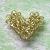 Crystal Glass Heart Beads Pendant