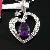 Sell Sterling Silver Natural Amethyst Pendant, Olivine Ring, Silver Jewelry, Color Stone Ring
