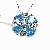 Sell Sterling Silver Natural Blue Topaz Pendant, Chalcedony Ring, Citrine Earring, Silver Jewelry
