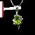 Sell Sterling Silver Natural Olivine Pendant, Blue Topaz Earring, Ruby Ring, Moonstone Ring