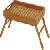 Atm-007 Teak Hole Stand Tray Knock Down Legs Teka Garden Furniture