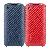 Carbon Fiber Flip Hard Case Cover For Iphone 3gs Iphone 3g Red And Blue