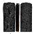 Textured Crocodile Magnetic Flip Leather Case Cover For Apple Iphone 3gs Iphone 3g Black