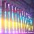 Led Bar 36x3w Tri-colored Rgb With Rolling