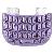 Blackberry Curve 8520 Key Keyboard Keypad Light Purple Oem