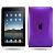 Clear Crystal Hard Case Cover For Ipad Purple