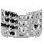 Replacement Keypad Keyboard For Blackberry Curve 8300 8310 8320 8330 Silver Oem